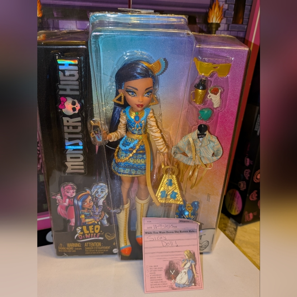 Monster High G3 Cleo De Nile 2022 Doll BNIB